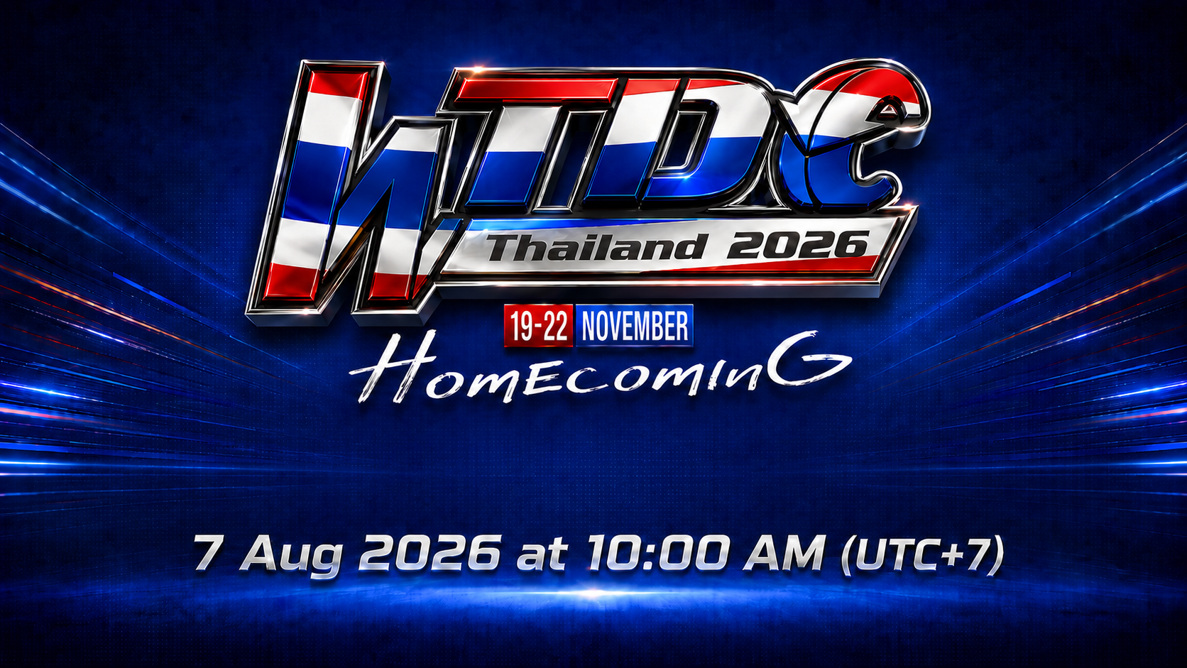 WTDC Thailand 2026 registration artwork